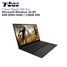 Load image into Gallery viewer, T-Bao X8S Pro Laptop Game Laptops 15.6 inch 1080P FHD Screen 6GB DDR3 RAM 128GB SSD Intel Celeron J3455 Computer Notebook Laptop