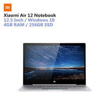 Load image into Gallery viewer, Xiaomi Air 12 Notebook 12.5 Inch Win10 CN Version 7th Gen Intel Core M3-7Y30 Dual Core 1.0GHz 4GB RAM 256GB SSD Bluetooth 4.1