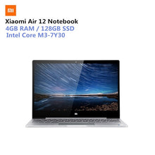 Load image into Gallery viewer, Xiaomi Air 12 Notebook 12.5 Inch Win10 CN Version 7th Gen Intel Core M3-7Y30 Dual Core 1.0GHz 4GB RAM 256GB SSD Bluetooth 4.1