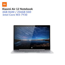 Load image into Gallery viewer, Xiaomi Air 12 Notebook 12.5 Inch Win10 CN Version 7th Gen Intel Core M3-7Y30 Dual Core 1.0GHz 4GB RAM 256GB SSD Bluetooth 4.1